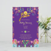 Budget Baby Dusche große Blüte - Farbe bearbeiten (Stehend Vorderseite)