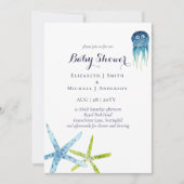 BUDGET Baby Dusche Sea Life Krake Starfish (Vorderseite)