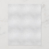 Budget Baby Dusche Teddy Bär Mädchen pink Silber (Rückseite)