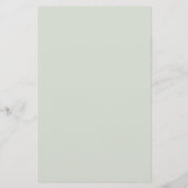 Budget Baby Dusche von Mail Eucalyptus Geometric (Rückseite)