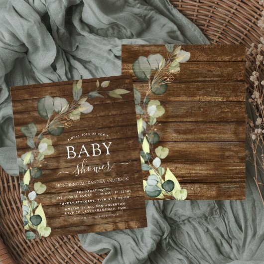 Budget Baby Duwer Greenery Eukalyptus Rustic