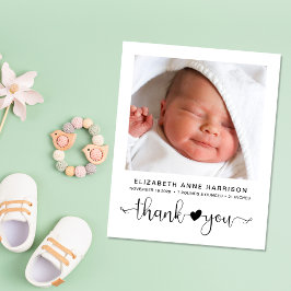 Budget Baby Foto Birth Ankündigung