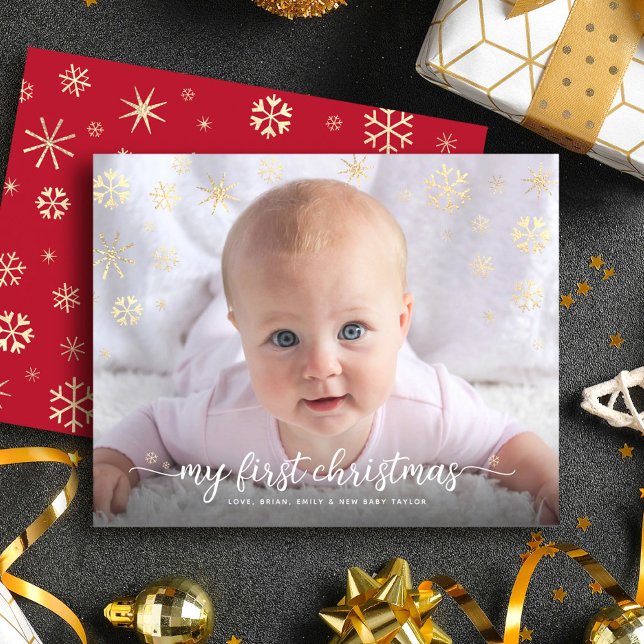 Budget Baby Foto Erste Weihnachtsschneeflocken (Von Creator hochgeladen)