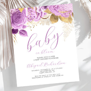 Budget-Baby-in-Bloom-Flieder-Blumen-Baby-Party