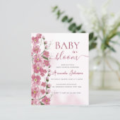 Budget Baby in Bloom Girl Pink Blumendusche (Stehend Vorderseite)