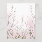 Budget Baby in Bloom Girl Pink Blumendusche (Rückseite)