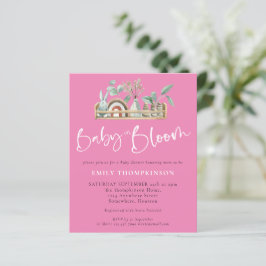 Budget Baby in Bloom Pink Boho Kinderdusche laden