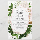 Budget Baby Shower by Mail Greenery Botanical (Vorderseite)