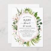 Budget Baby Shower by Mail Greenery Eucalyptus (Vorne/Hinten)