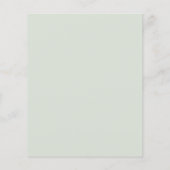 Budget Baby Shower by Mail Greenery Eucalyptus (Rückseite)