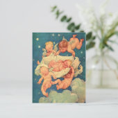 Budget BABY SHOWER Einladung (Stehend Vorderseite)