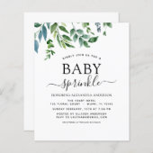 Budget Baby Sprinkle Dusche Grüne Botanische (Vorne/Hinten)