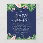Budget Baby Sprinkle Dusche Tropical Navy Blue (Vorderseite)