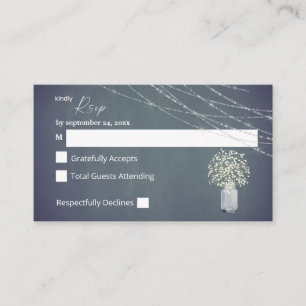 Budget Baby's Breath, BG Kreide 2SM Keine Mahlzeit Begleitkarte