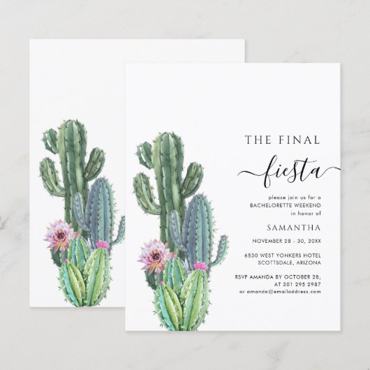 Budget Bachelorette Weekend Party mit Routenplan (Vorne/Hinten)