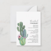 Budget Bachelorette Wochenende Einladung mit Tour (Rückseite)