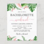 Budget Bachelorette Wochenende Reiseprogramm Tropi (Vorderseite)