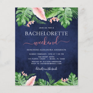 Budget Bachelorette Wochenende Reiseprogramm Tropi