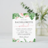 Budget Bachelorette Wochenende Reiseprogramm Tropi (Stehend Vorderseite)