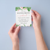 Budget Bachelorette Wochenende Reiseprogramm Tropi Flyer (Gruppe)