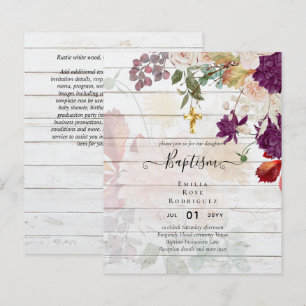 BUDGET BAPTISM Herbst florale Weihnachtsfeier Inv.