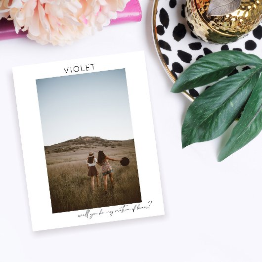 Budget be My Matron of Honor Foto Vorschlag Scri V