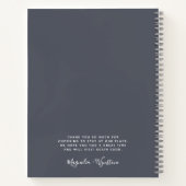 BUDGET Beach House Vacation Foto Guest Comments N Notizblock (Rückseite)