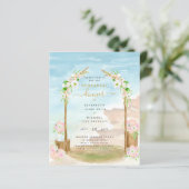 BUDGET Beach Probe Dinner einladen (Stehend Vorderseite)