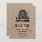 Budget Beehive New Zuhause | Änderung der Anschrif (Vorne/Hinten)