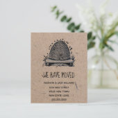 Budget Beehive New Zuhause | Änderung der Anschrif (Stehend Vorderseite)