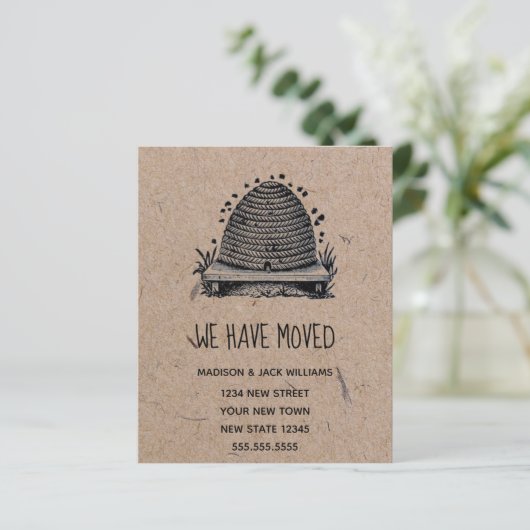 Budget Beehive New Zuhause | Änderung der Anschrif (Stehend Vorderseite)