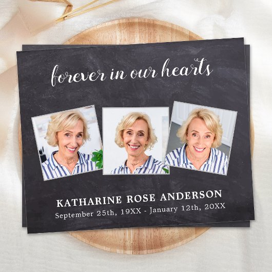 Budget Beerdigung Danke Beileid 3 Foto Card