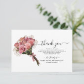 Budget Beerdigung Dankeschön Karte (Stehend Vorderseite)