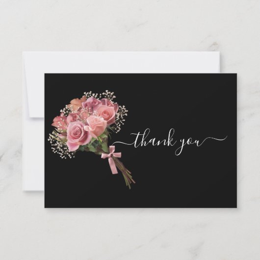 Budget Beerdigung Dankeschön Karte (Rückseite)