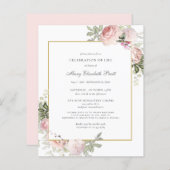 Budget Beerdigung Rosa Blumenladen (Vorne/Hinten)