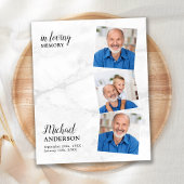 Budget Beileid 3 Foto Beerdigung Danke Karte