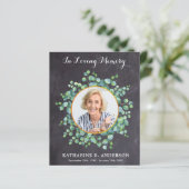 Budget Beileid Beerdigung Vielen Dank Ihre Karte E (Stehend Vorderseite)