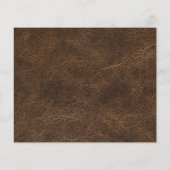 Budget Beileid Foto Beerdigung Danke Leather (Rückseite)