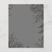 Budget Beileid Memory /Danke. (Rückseite)