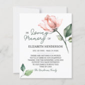 Budget Beileid Memory /Danke. (Vorderseite)