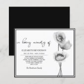 Budget Beileid Memory /Danke. (Vorne/Hinten)