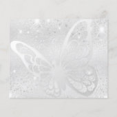 Budget Beileid Silberschmetterling Vielen Dank (Rückseite)