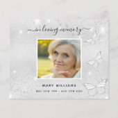 Budget Beileid Silberschmetterlinge Foto vielen Da (Rückseite)