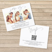 BUDGET-Beitritt zu uns 3 Fotos Script Wedding Einl