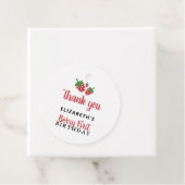 Budget Berry First Birthday Niedlich Strawberry Gi Geschenkanhänger (Beispiel)