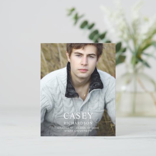 Budget Big Mod Name Foto Graduation Party VER (Stehend Vorderseite)