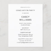 Budget Big Mod Name Foto Graduation Party VER (Rückseite)