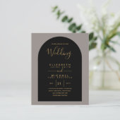 BUDGET Bilingual Spanish Boda English Wedding (Stehend Vorderseite)