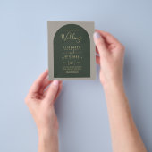 BUDGET Bilingual Spanish Boda English Wedding Flyer (Gruppe)