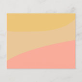 Budget Bio Formen Pastel Baby Dusche laden ein (Rückseite)